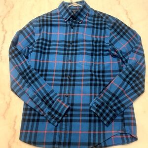 Banana Republic Button Down Long Sleeve Untucked Fit Mens Small, Great Condition